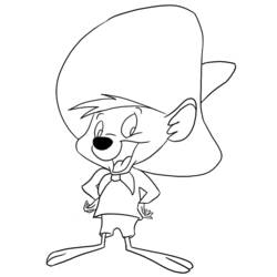 Dessin à colorier: Looney Tunes (Dessins Animés) #39218 - Coloriages à Imprimer Gratuits