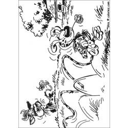 Dessin à colorier: Marsupilami (Dessins Animés) #50104 - Coloriages à Imprimer Gratuits
