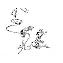 Dessin à colorier: Marsupilami (Dessins Animés) #50140 - Coloriages à Imprimer Gratuits