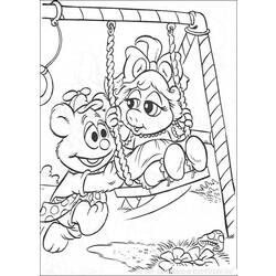 Dessin à colorier: Muppets (Dessins Animés) #31878 - Coloriages à Imprimer Gratuits