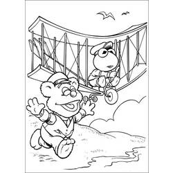Dessin à colorier: Muppets (Dessins Animés) #31902 - Coloriages à Imprimer Gratuits