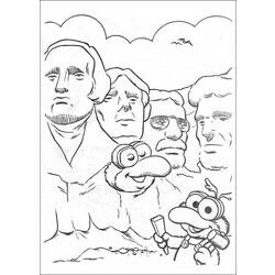 Dessin à colorier: Muppets (Dessins Animés) #31907 - Coloriages à Imprimer Gratuits