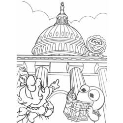 Dessin à colorier: Muppets (Dessins Animés) #31926 - Coloriages à Imprimer Gratuits