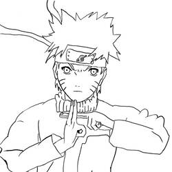 Dessin à colorier: Naruto (Dessins Animés) #38114 - Coloriages à Imprimer Gratuits