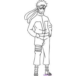 Dessin à colorier: Naruto (Dessins Animés) #38127 - Coloriages à Imprimer Gratuits