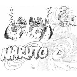 Dessin à colorier: Naruto (Dessins Animés) #38162 - Coloriages à Imprimer Gratuits
