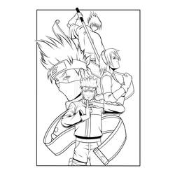 Dessin à colorier: Naruto (Dessins Animés) #38175 - Coloriages à Imprimer Gratuits