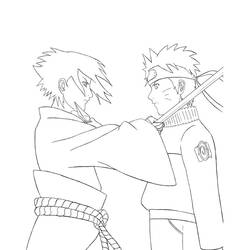 Dessin à colorier: Naruto (Dessins Animés) #38180 - Coloriages à Imprimer Gratuits
