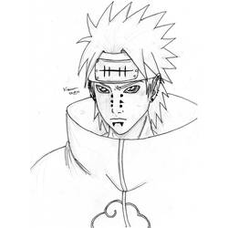 Dessin à colorier: Naruto (Dessins Animés) #38210 - Coloriages à Imprimer Gratuits