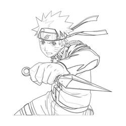 Dessin à colorier: Naruto (Dessins Animés) #38271 - Coloriages à Imprimer Gratuits