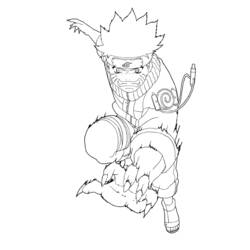 Dessin à colorier: Naruto (Dessins Animés) #38369 - Coloriages à Imprimer Gratuits