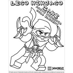 Dessin à colorier: Ninjago (Dessins Animés) #24095 - Coloriages à Imprimer Gratuits