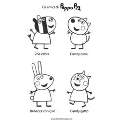 Dessin à colorier: Peppa Pig (Dessins Animés) #43951 - Coloriages à Imprimer Gratuits