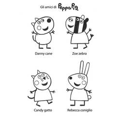 Dessin à colorier: Peppa Pig (Dessins Animés) #43963 - Coloriages à Imprimer Gratuits