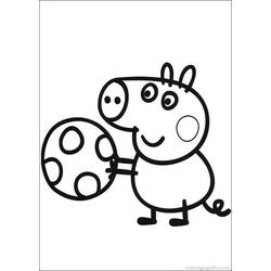 Dessin à colorier: Peppa Pig (Dessins Animés) #44005 - Coloriages à Imprimer Gratuits