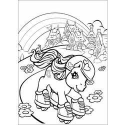 Dessin à colorier: Petit Poney (Dessins Animés) #42031 - Coloriages à Imprimer Gratuits