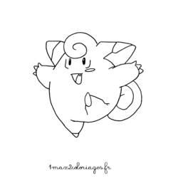 Dessin à colorier: Pokemon (Dessins Animés) #24793 - Coloriages à Imprimer Gratuits