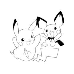 Dessin à colorier: Pokemon (Dessins Animés) #24797 - Coloriages à Imprimer Gratuits