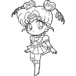 Dessin à colorier: Sailor Moon (Dessins Animés) #50296 - Coloriages à Imprimer Gratuits