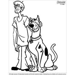 Dessin à colorier: Scooby doo (Dessins Animés) #31334 - Coloriages à Imprimer Gratuits