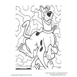 Dessin à colorier: Scooby doo (Dessins Animés) #31380 - Coloriages à Imprimer Gratuits