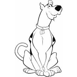 Dessin à colorier: Scooby doo (Dessins Animés) #31422 - Coloriages à Imprimer Gratuits