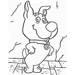 Dessin à colorier: Scooby doo (Dessins Animés) #31518 - Coloriages à Imprimer Gratuits