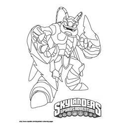 Dessin à colorier: Skylanders (Dessins Animés) #43395 - Coloriages à Imprimer Gratuits