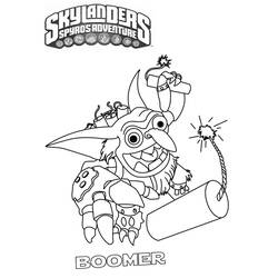 Dessin à colorier: Skylanders (Dessins Animés) #43419 - Coloriages à Imprimer Gratuits