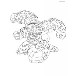 Dessin à colorier: Skylanders (Dessins Animés) #43420 - Coloriages à Imprimer Gratuits