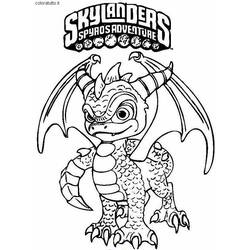 Dessin à colorier: Skylanders (Dessins Animés) #43515 - Coloriages à Imprimer Gratuits
