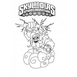 Dessin à colorier: Skylanders (Dessins Animés) #43517 - Coloriages à Imprimer Gratuits