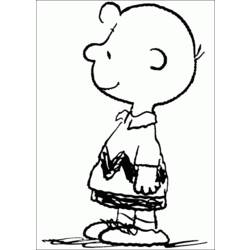 Dessin à colorier: Snoopy (Dessins Animés) #27088 - Coloriages à Imprimer Gratuits