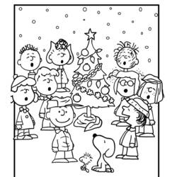 Dessin à colorier: Snoopy (Dessins Animés) #27141 - Coloriages à Imprimer Gratuits