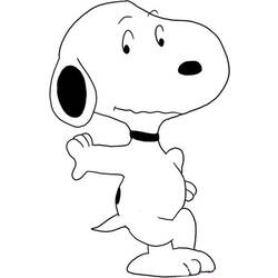 Dessin à colorier: Snoopy (Dessins Animés) #27170 - Coloriages à Imprimer Gratuits