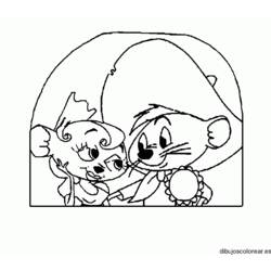 Dessin à colorier: Speedy Gonzales (Dessins Animés) #30736 - Coloriages à Imprimer Gratuits