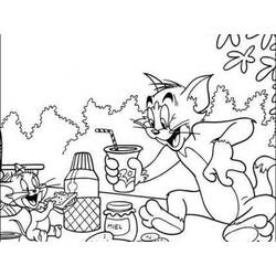 Dessin à colorier: Tom et Jerry (Dessins Animés) #24337 - Coloriages à Imprimer Gratuits