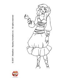 Dessin à colorier: Totally Spies (Dessins Animés) #29110 - Coloriages à Imprimer Gratuits