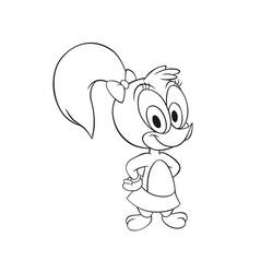 Dessin à colorier: Woody Woodpecker (Dessins Animés) #28420 - Coloriages à Imprimer Gratuits