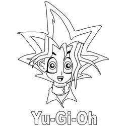 Dessin à colorier: Yu-Gi-Oh! (Dessins Animés) #53057 - Coloriages à Imprimer Gratuits