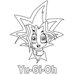 Dessin à colorier: Yu-Gi-Oh! (Dessins Animés) #53126 - Coloriages à Imprimer Gratuits