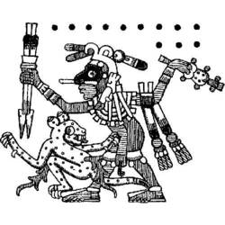 Dessin à colorier: Mythologie Aztèque (Dieux et Déesses) #111530 - Coloriages à Imprimer Gratuits