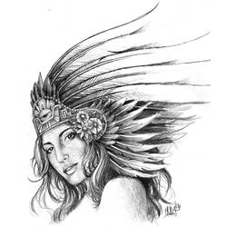 Dessins à colorier: Mythologie Aztèque - Coloriages à Imprimer Gratuits