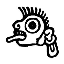 Dessin à colorier: Mythologie Aztèque (Dieux et Déesses) #111617 - Coloriages à Imprimer Gratuits