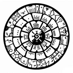 Dessin à colorier: Mythologie Aztèque (Dieux et Déesses) #111774 - Coloriages à Imprimer Gratuits