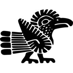Dessin à colorier: Mythologie Aztèque (Dieux et Déesses) #111782 - Coloriages à Imprimer Gratuits