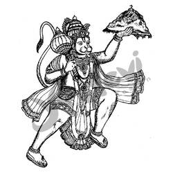 Dessin à colorier: Mythologie Hindou (Dieux et Déesses) #109351 - Coloriages à Imprimer Gratuits