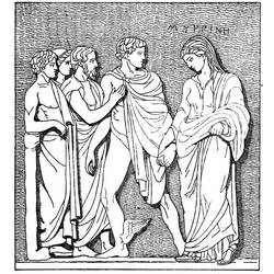 Dessin à colorier: Mythologie Romaine (Dieux et Déesses) #110014 - Coloriages à Imprimer Gratuits