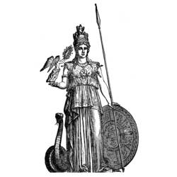 Dessin à colorier: Mythologie Romaine (Dieux et Déesses) #110043 - Coloriages à Imprimer Gratuits