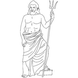 Dessin à colorier: Mythologie Romaine (Dieux et Déesses) #110091 - Coloriages à Imprimer Gratuits